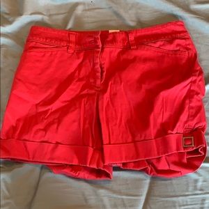 Coral shorts